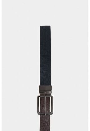 Cinturón Doble Faz Igor De Cuero Para Hombre Punta Lanza Cinturón Doble Faz Igor De Cuero Para Hombre Punta Lanza Azul Oscuro 42 VÉLEZ