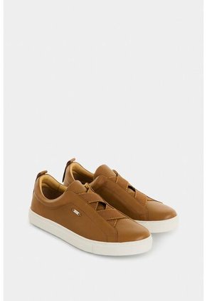 Mocasines Ópalo 2.0 De Cuero Para Mujer Ajuste Elástico Mocasines Ópalo 2.0 De Cuero Para Mujer Ajuste Elástico Miel 40 VÉLEZ