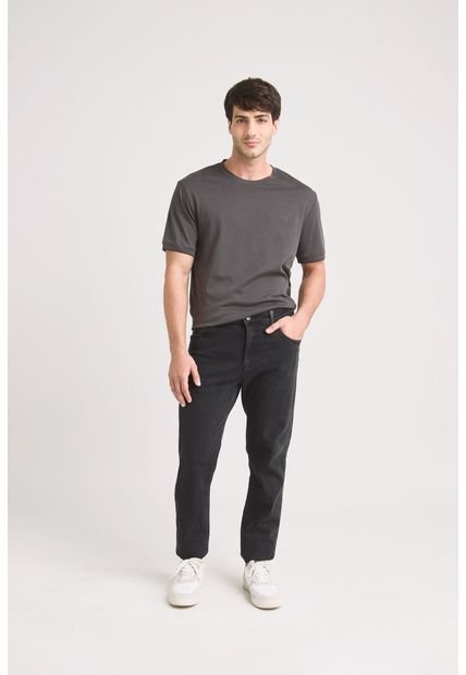 Jean Luze Dark Blue Denim Para Hombre Silueta Semi Fitted Jean Luze Dark Blue Denim Para Hombre Silueta Semi Fitted Negro 34 Vélez