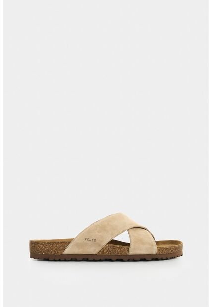 Sandalia De Cuero Carnaza Para Hombre Duna Sandalia De Cuero Carnaza Para Hombre Duna Arena 41 VÉLEZ