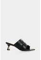 Sandalia Tacón En Cuero Para Mujer Xinca Sandalia Tacón En Cuero Para Mujer Xinca Negro 38 VÉLEZ de Vélez
