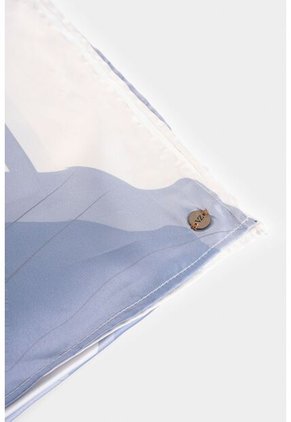 Pañuelo San Joaquín En Tejido Plano Para Mujer Floral Pañuelo San Joaquín En Tejido Plano Para Mujer Floral Azul Claro XS VÉLEZ