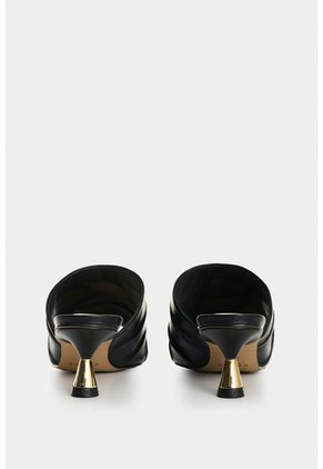 Sandalia Tacón En Cuero Para Mujer Xinca Sandalia Tacón En Cuero Para Mujer Xinca Negro 38 VÉLEZ