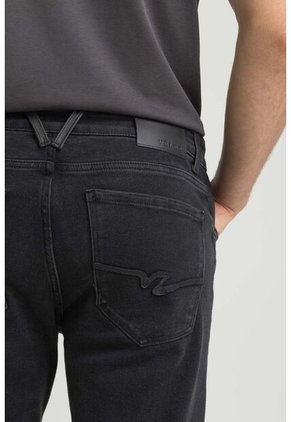 Jean Luze Dark Blue Denim Para Hombre Silueta Semi Fitted Jean Luze Dark Blue Denim Para Hombre Silueta Semi Fitted Negro 34 Vélez