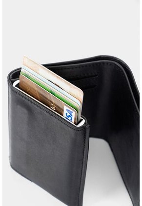 Porta Documentos De Cuero Tecnológico Porta Documentos De Cuero Tecnológico Negro VÉLEZ