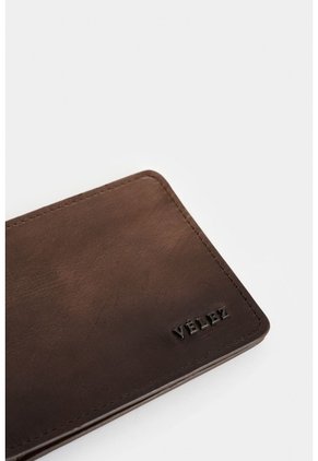 Billetera Oasis De Cuero Para Hombre Detalle Contraste Billetera Oasis De Cuero Para Hombre Detalle Contraste Cafe VÉLEZ