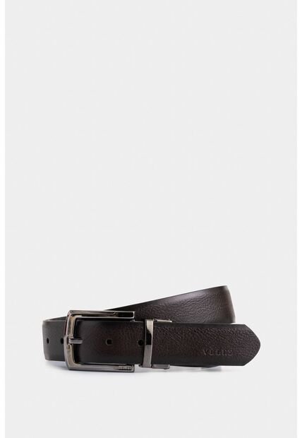 Cinturón Doble Faz Pert De Cuero Para Hombre Básico Combinado Cinturón Doble Faz Pert De Cuero Para Hombre Básico Combinado 32 VÉLEZ