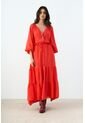 Vestido Maxi Para Mujer Elia Vestido Maxi Para Mujer Elia Rojo 12 VÉLEZ de Vélez