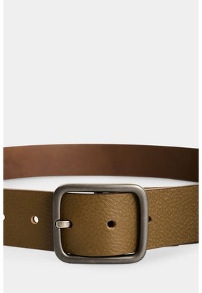 Cinturón Unifaz En Cuero Envejecido Para Hombre Origén Cinturón Unifaz En Cuero Envejecido Para Hombre Origén Tabaco 38 VÉLEZ