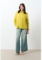 Camisa Peonia Para Mujer Manga Murciélago Camisa Peonia Para Mujer Manga Murciélago Amarillo Limon M VÉLEZ de Vélez