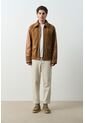 Chaqueta De Cuero Para Hombre Nila 2 Chaqueta De Cuero Para Hombre Nila 2 Miel M VÉLEZ de Vélez