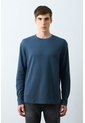 Camiseta Tejida Manga Larga Para Hombre Sabina Camiseta Tejida Manga Larga Para Hombre Sabina Azul Oscuro M VÉLEZ de Vélez