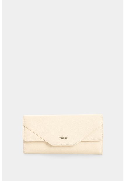 Porta Chequera En Cuero Para Mujer Damasco Porta Chequera En Cuero Para Mujer Damasco Crema VÉLEZ