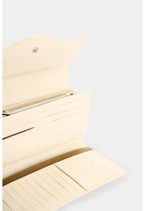 Porta Chequera En Cuero Para Mujer Damasco Porta Chequera En Cuero Para Mujer Damasco Crema VÉLEZ