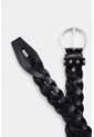 Cinturón Unifaz Papyris 2.0 De Cuero Para Mujer Trenzado Cinturón Unifaz Papyris 2.0 De Cuero Para Mujer Trenzado Negro S VÉLEZ de Vélez