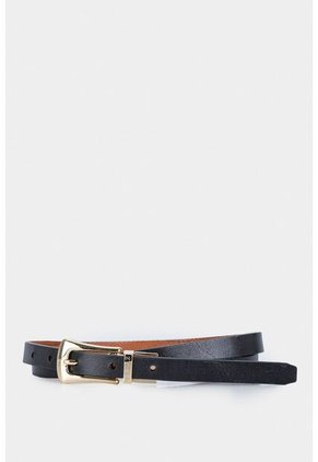 Cinturón Doble Faz Turmalina De Cuero Para Mujer Grabado Cinturón Doble Faz Turmalina De Cuero Para Mujer Grabado Negro S VÉLEZ