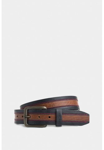 Cinturón Unifaz Soft De Cuero Para Hombre Punta Trapecio Cinturón Unifaz Soft De Cuero Para Hombre Punta Trapecio Azul Oscuro 44 VÉLEZ Vélez