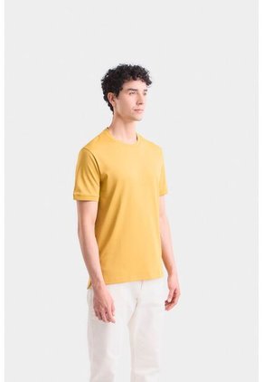 Camiseta Micropima Arizona Para Hombre Semi Ajustada Camiseta Micropima Arizona Para Hombre Semi Ajustada Mostaza S VÉLEZ