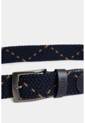 Cinturón Unifaz Hinoj En Reata Para Hombre Trenzado Cinturón Unifaz Hinoj En Reata Para Hombre Trenzado Azul Oscuro 40 VÉLEZ