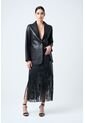 Falda Lyra De Cuero Para Mujer Silueta Wrap Falda Lyra De Cuero Para Mujer Silueta Wrap Negro 12 VÉLEZ de Vélez