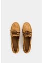 Mocasines De Cuero Gamuzado Para Mujer Gem Mocasines De Cuero Gamuzado Para Mujer Gem Miel 38 VÉLEZ de Vélez