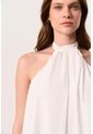 Vestido Mini Halter Para Mujer Lumbre Vestido Mini Halter Para Mujer Lumbre Crema 12 VÉLEZ de Vélez