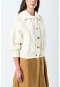 Cardigan Kalixto Tejido Para Mujer Bordado Cardigan Kalixto Tejido Para Mujer Bordado Crema XL VÉLEZ de Vélez