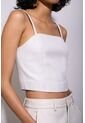 Top De Cuero Para Mujer Starlight Top De Cuero Para Mujer Starlight Blanco L VÉLEZ de Vélez