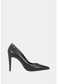 Tacones Cerrados De Cuero Liso Tacones Cerrados De Cuero Liso Negro 36 VÉLEZ de Vélez