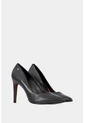 Tacones Cerrados De Cuero Liso Tacones Cerrados De Cuero Liso Negro 36 VÉLEZ de Vélez