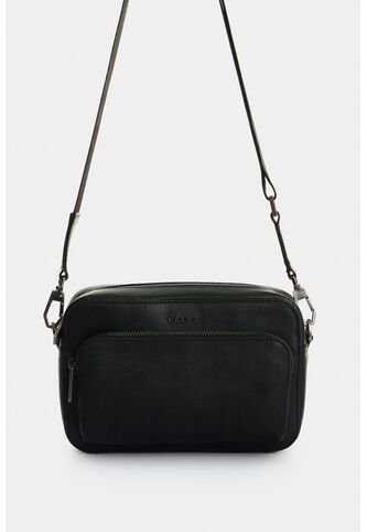 Bandolera Kansas 2 En Cuero Para Hombre Bandolera Kansas 2 En Cuero Para Hombre Negro VÉLEZ Vélez