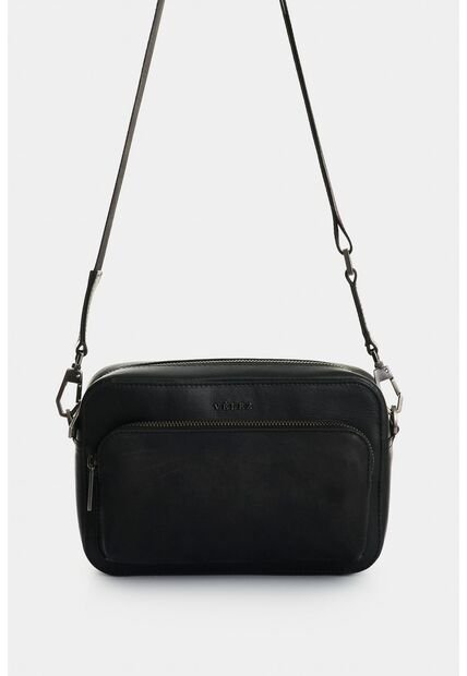 Bandolera Kansas 2 En Cuero Para Hombre Bandolera Kansas 2 En Cuero Para Hombre Negro VÉLEZ