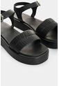 Sandalia Plataforma De Cuero Para Mujer Eos Sandalia Plataforma De Cuero Para Mujer Eos Negro 35 VÉLEZ de Vélez