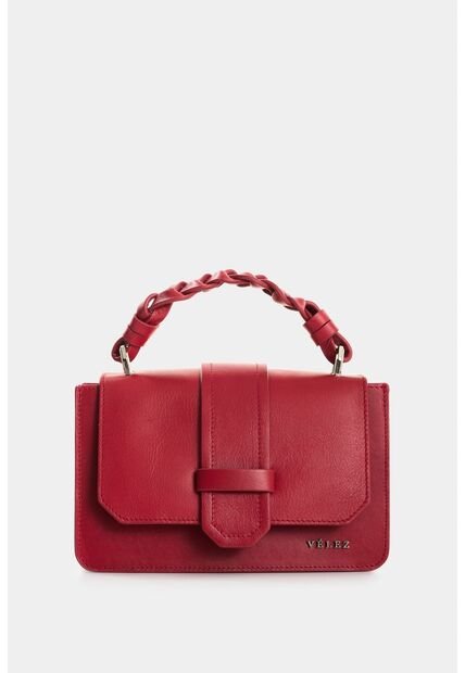 Manos Libres Garniel De Cuero Para Mujer Manija Tejida Manos Libres Garniel De Cuero Para Mujer Manija Tejida Rojo VÉLEZ