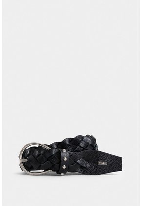 Cinturón Unifaz Papyris 2.0 De Cuero Para Mujer Trenzado Cinturón Unifaz Papyris 2.0 De Cuero Para Mujer Trenzado Negro L VÉLEZ