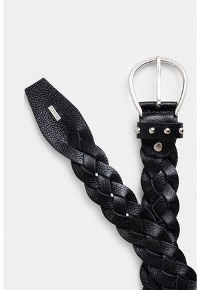 Cinturón Unifaz Papyris 2.0 De Cuero Para Mujer Trenzado Cinturón Unifaz Papyris 2.0 De Cuero Para Mujer Trenzado Negro L VÉLEZ