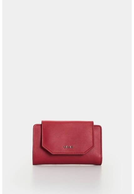 Billetera Bravo En Cuero Para Mujer Billetera Bravo En Cuero Para Mujer Rojo VÉLEZ