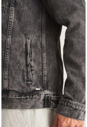 Chaqueta Trucker Para Hombre Piezas En Cuero Chaqueta Trucker Para Hombre Piezas En Cuero Negro S Vélez