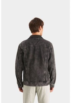 Chaqueta Trucker Para Hombre Piezas En Cuero Chaqueta Trucker Para Hombre Piezas En Cuero Negro S Vélez