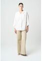 Camisa Soren Para Mujer Oversized Camisa Soren Para Mujer Oversized Blanco XL VÉLEZ de Vélez