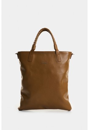 Shopping De Cuero Para Mujer Nómada Shopping De Cuero Para Mujer Nómada Miel VÉLEZ