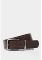 Cinturón Unifaz Coraje De Cuero Para Hombre Pasador Metálico Cinturón Unifaz Coraje De Cuero Para Hombre Pasador Metálico Cafe 38 VÉLEZ de Vélez