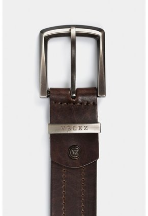 Cinturón Unifaz Coraje De Cuero Para Hombre Pasador Metálico Cinturón Unifaz Coraje De Cuero Para Hombre Pasador Metálico Cafe 38 VÉLEZ