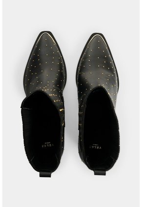 Botas En Cuero Para Mujer Kiwa Botas En Cuero Para Mujer Kiwa Negro 41 VÉLEZ