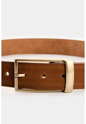 Cinturón Unifaz De Cuero Gamuzado Para Hombre Breeze Cinturón Unifaz De Cuero Gamuzado Para Hombre Breeze Miel 36 VÉLEZ