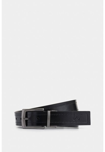 Cinturón Doble Faz Kafka De Cuero Para Hombre Hebilla Reversible Cinturón Doble Faz Kafka De Cuero Para Hombre Hebilla Reversible Combinado 36 VÉLEZ