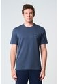 Camiseta Manga Corta Lerici Para Hombre Semi Fitted Camiseta Manga Corta Lerici Para Hombre Semi Fitted Azul Oscuro L VÉLEZ de Vélez