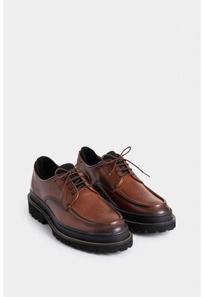 Zapato De Cordón Hoggar Para Hombre Acabado Artesanal Zapato De Cordón Hoggar Para Hombre Acabado Artesanal Miel 38 VÉLEZ