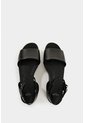 Sandalia Plataforma De Cuero Para Mujer Soren Sandalia Plataforma De Cuero Para Mujer Soren Negro 35 VÉLEZ de Vélez