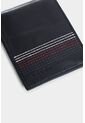 Billetera Stitch De Cuero Costuras Decorativas Azul Oscuro Billetera Stitch De Cuero Costuras Decorativas Azul Oscuro VÉLEZ de Vélez